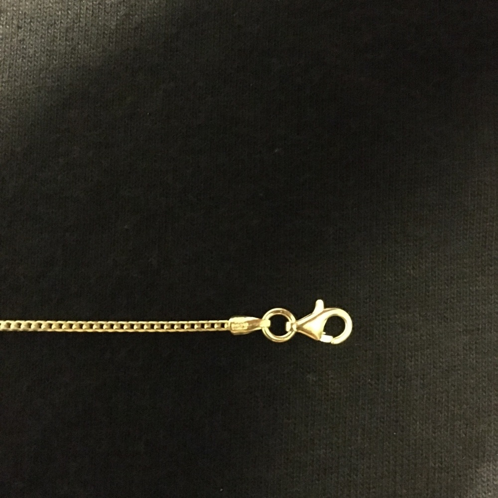 Gold Chain Vermeil Franco Chain 18in 1.5mm - Picture 3 of 3